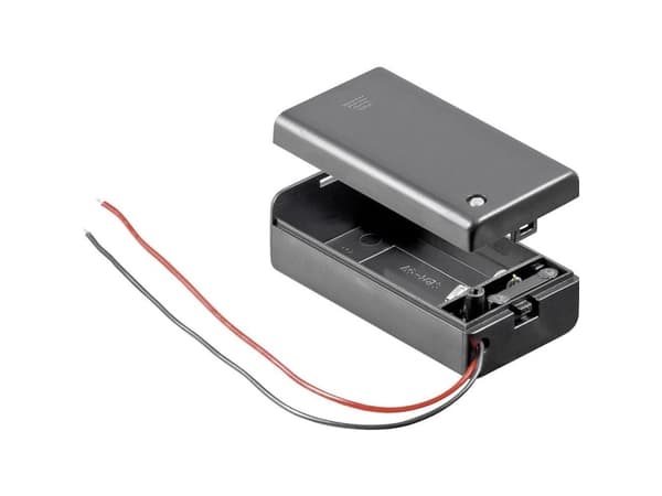 Goobay 48171, 9V, Plast, Sort, -20 - 50 °C, 1 stykker, 33 mm