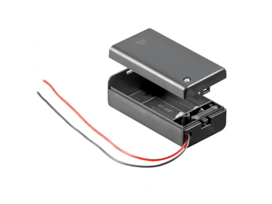 Goobay 48171, 9V, Plast, Svart, -20 - 50 ° C, 1 styck, 33 mm