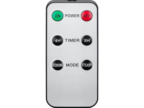 Goobay 49867, Figur, Hvit, Aluminium, Glass, Polykarbonat (PC), Universell, IP20, 4 timer
