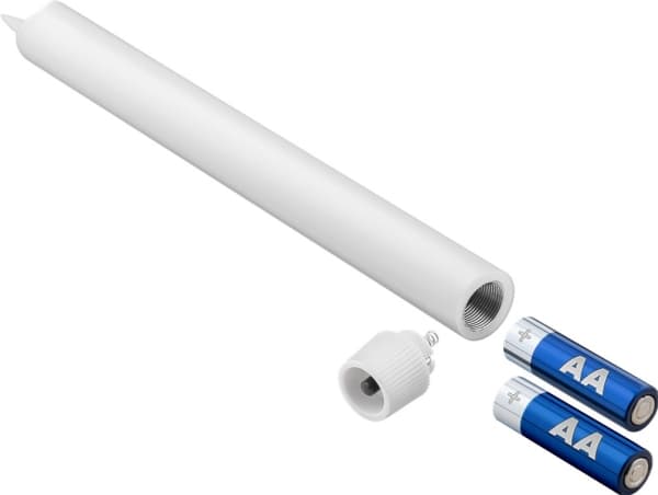 Goobay 49867, Figur, Hvit, Aluminium, Glass, Polykarbonat (PC), Universell, IP20, 4 timer