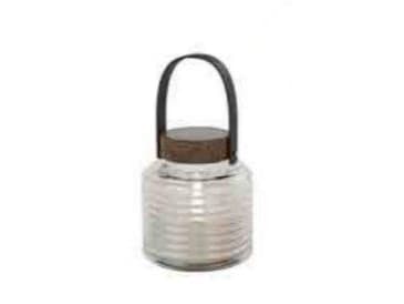 Sirius Aston Solar Krukke - Sort/Brun - H 16 cm