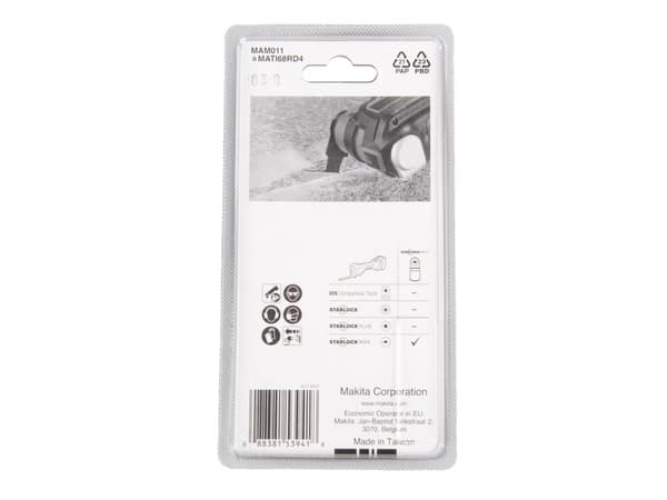 Makita MAM011 - Segmentsagblad - bredde: 68 mm - grovkorn: 40 - for Makita DTM52T1JX2