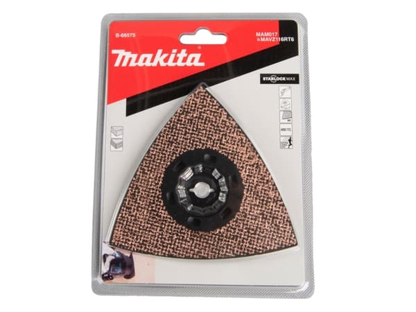 Makita B-66575, Forbrenningspute, Tre, Sort, Brun, 116 mm, 1 stykker