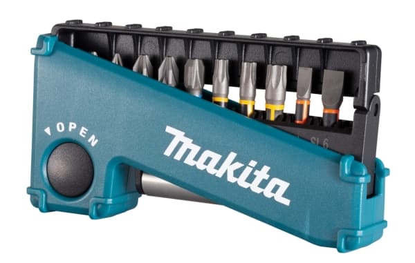 Makita Impact Premier - Iskuruuvimeisselin kärki - 11 kpl - torx, phillips, pozidriv, slot - kuusiokolo - pituus: 50 mm, 25 mm - Makita DHP486RTJ, DH