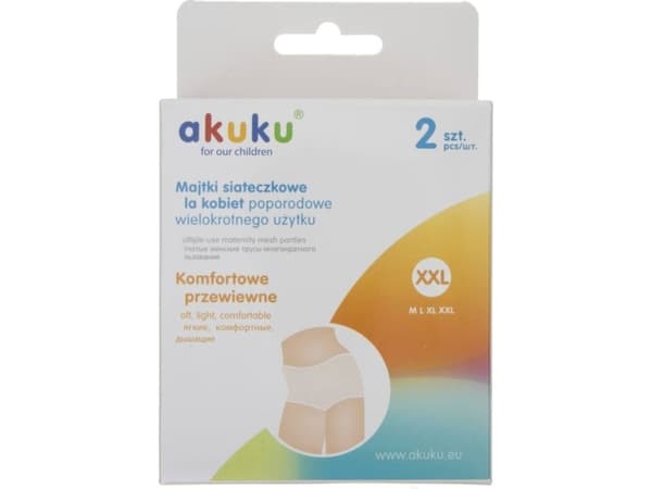 AKUKU A0236 Reusable mesh panties XXL