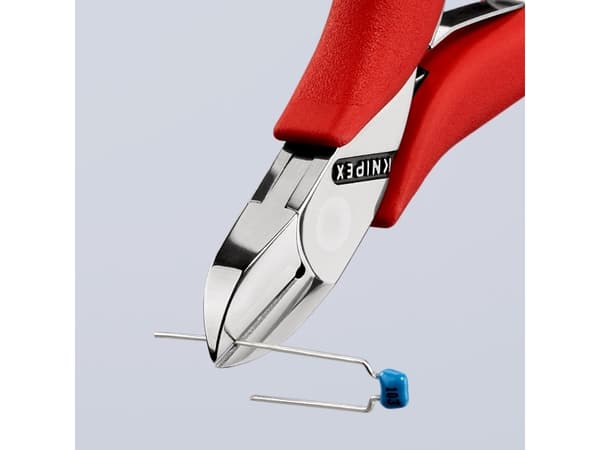 Knipex 77 01 115, Diagonal tang, 1,1 cm, 1,3 cm, 7 mm, 1,6 mm, Stål