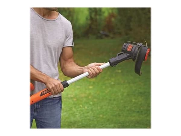 BLACK+DECKER - Gressstusser - trådløs - 18 V - 2 Ah - 9000 rpm - 25 cm - 3.5 kg