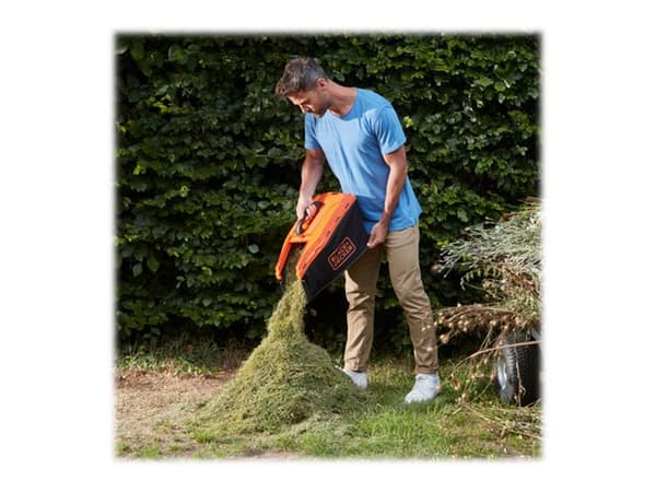 Black & Decker BCMW3318L2, Työnnettävä ruohonleikkuri, 250 m², 33 cm, 2,5 cm, 6,5 cm, 35 L
