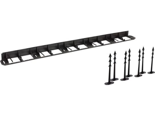 Prosperplast plenkant Border 1057 sort (IB1057-S411)