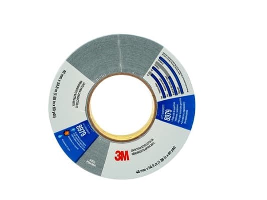3M 8979, Blå, Maskering, Polyeten, Gummi, 17%, 93 ° C, 0,64 N/mm2
