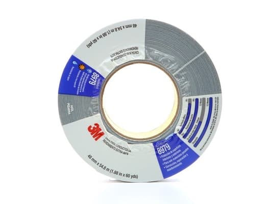 3M 8979, Blå, Maskering, Polyeten, Gummi, 17%, 93 ° C, 0,64 N/mm2