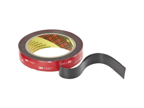 3M DT595200197, Svart, Buntning, Reparation, 300 ° C, 3 m, 19 mm, 1,1 mm