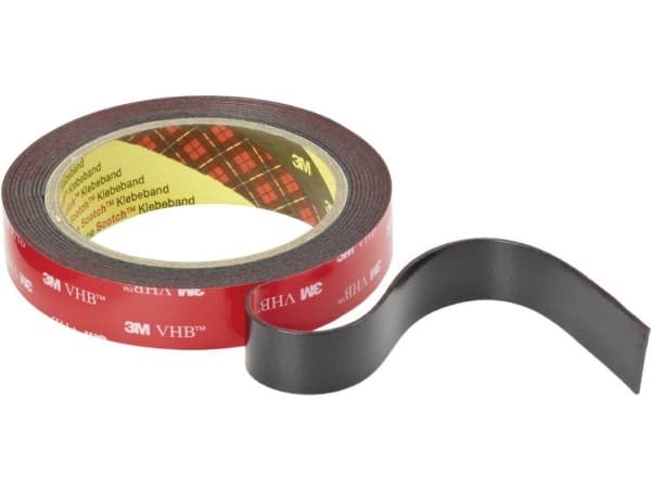 3M DT595200197, Svart, Buntning, Reparation, 300 ° C, 3 m, 19 mm, 1,1 mm