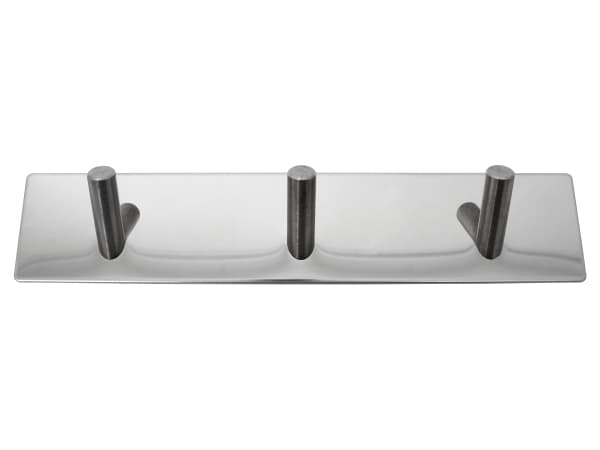 Home&gt;it® självhäftande klädhängare med 3 krokar 20 x 4 cm spegelfinish