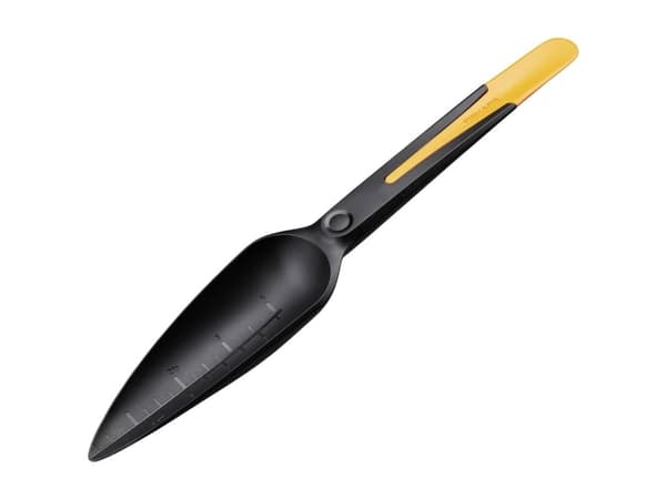 Fiskars 1057641, Trädgårdsspade, Svart, Brun