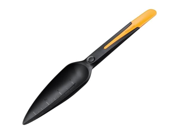 Fiskars 1057641, Trädgårdsspade, Svart, Brun