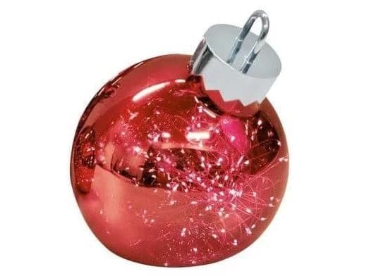 Sompex Dekorationskugle Ornament Rød Ø25 cm