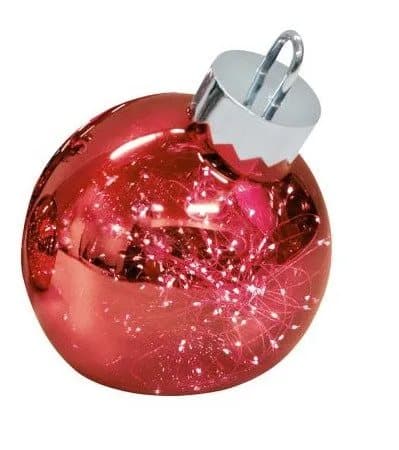 Sompex Dekorationskugle Ornament Rød Ø25 cm