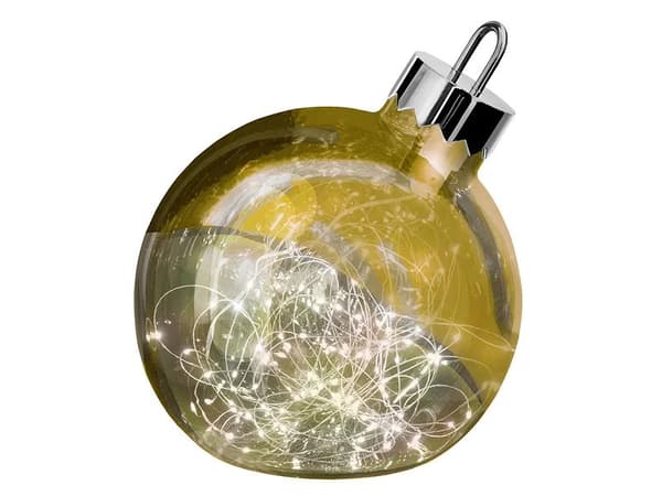 Sompex joulukoriste Sompex Led Ball Globe D:20 Kulta - 72221