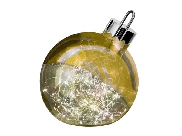 Sompex juledekorasjon Sompex Led Ball Globe D:25 Gull - 72226
