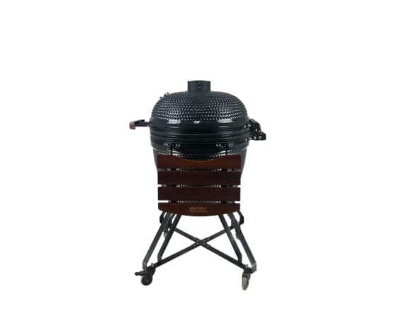 TunaBone Kamado classic grill 26", storlek XL, mörkgrå
