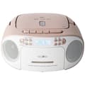 Miniatyrbild 3 av 4: CD-radio Reflexion DAB+, DAB, FM Vit, Rosa