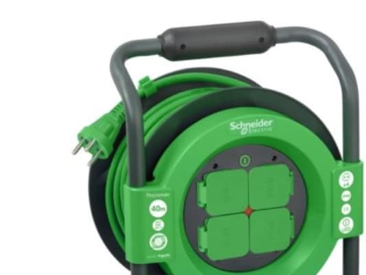Thorsman kaapelikela 40m ho7rnf 3g1,5 musta/vihreä