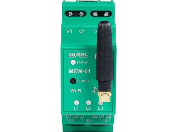 SUPLA Elektrisk energimonitor WI-FI 3F+N MEW-01 SPL10000009