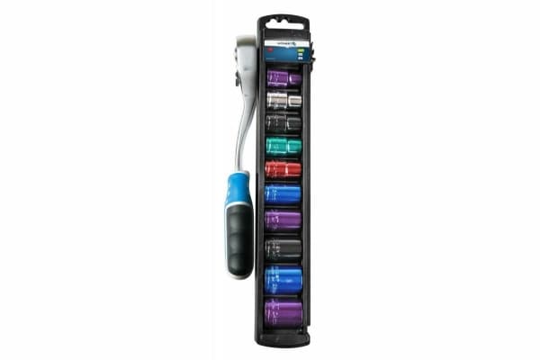 GTV Poland sp. Z o.o. S.K. Ratchet 1/2 CrMo 72 teeth with a set of colored caps HT1R382/11pcs /