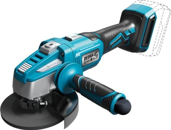 Dedra 18V 125mm brushless angle grinder