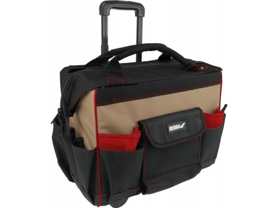 Dedra Mounting bag with wheels, telescopic handle, 45x25x42.5cm