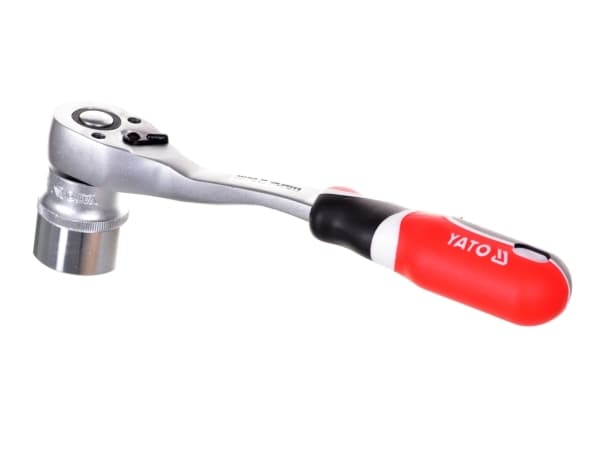Yato YT-38681, Pipenøkkelsett, 19 stykker, Kromfarget, Oransje, Plast, Stål, 25,5 cm, 2,417 g