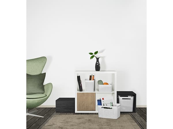 Rotho Brisen, Förvaringslåda, Antracit, Rektangulär, Plast, Monokromatiskt, inomhus