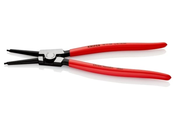Knipex 46 11 A4, Låseringtang, Kromvanadiumstål, Plast, Rød, 320 mm, 505 g