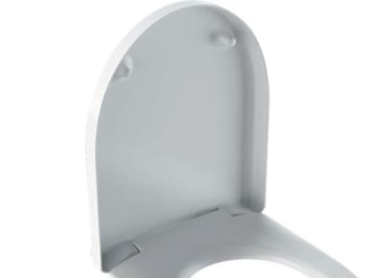 Geberit Icon toiletsæde - 355x440x45mm m/låg hvid erstatter 614520000