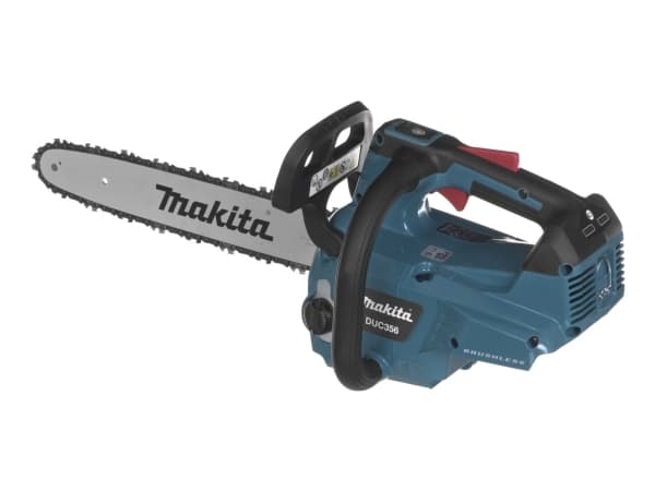 Makita DUC356ZB, 35 cm, Børsteløs, 20 m/s, 76,2 / 8 mm (3 / 8"), Sort, Blå, 0,2 l