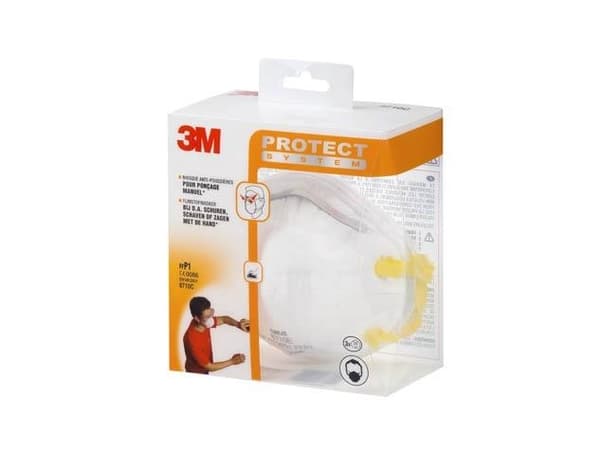 Partikkelrespirator 3M 8710 Ffp1 3stk