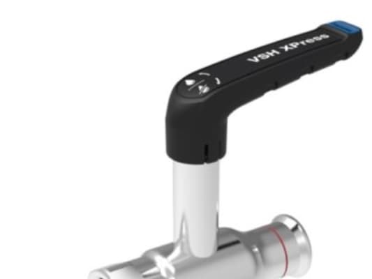 VSH XPr.vent.FZ G2X54 DN50 - Høj. XPress med muffe og press ende