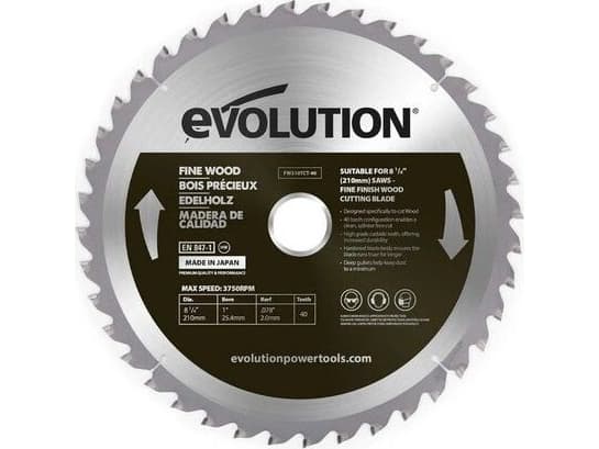 Evolution Fin trä 210mm / 40z geringssågblad