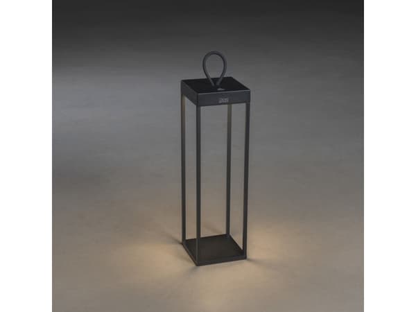 Konstsmide 7812-750, Gulvlys, Sort, Aluminium, IP54, Hage, III