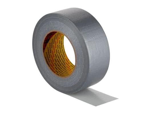 3M 2904D4850B, Musta, Niputus, Värikoodaus, Kiinnittävä, Merkintä, Suojaava, Tiivistävä, Polyeteeni, Lasi, Metalli, Muovi, 50 m, 48 mm