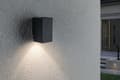 Miniatyrbilde 3 av 5: Paulmann Flame, Vegglys, Antrasitt, Aluminium, IP44, Fasade, I
