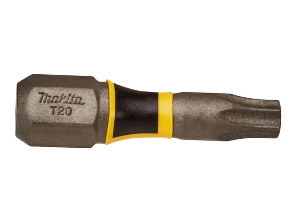 Makita Impact Premier - Impact screwdriver bit - 2 deler - torx - T20 - heksagonal - lengde: 25 mm - for Makita DTD153RTJ, DTD153Z, DTD157Z, DTP141Z,