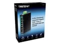 Miniatyrbild 2 av 5: TRENDnet TI-PG541I - Switch - Administrerad - 4 x 10/100/1000 (PoE+) + 1 x 10/100/1000 + 1 x Gigabit SFP - DIN-skenmonterbar - PoE+ (120 W) - TAA-kom