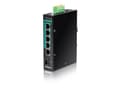 Miniatyrbild 1 av 5: TRENDnet TI-PG541I - Switch - Administrerad - 4 x 10/100/1000 (PoE+) + 1 x 10/100/1000 + 1 x Gigabit SFP - DIN-skenmonterbar - PoE+ (120 W) - TAA-kom