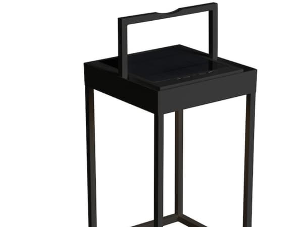 Konstsmide 7815-750 Portofino Solcelle-dekorationslys, USB-lampe LED (RGB) LED indbygget 3.7 W Sort