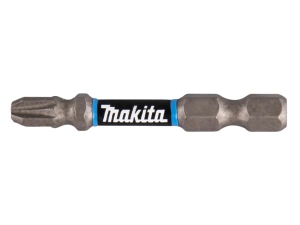 Makita Impact Premier - Impact screwdriver bit - 2 deler - pozidriv - PZ3 - heksagonal - lengde: 50 mm