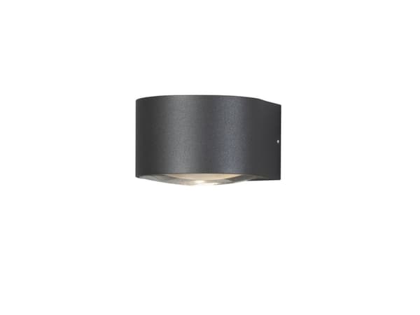 Konstsmide 7882-370, Seinävalaistus ulkotiloihin, Harmaa, Alumiini, IP54, Julkisivu, I