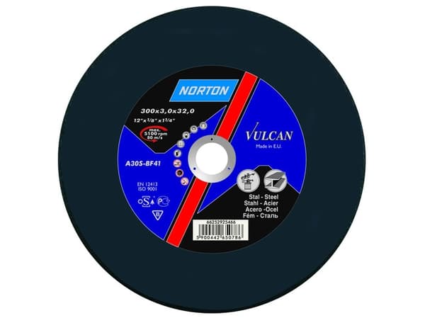 Norton Clipper Tarcza do cięcia Vulcan Metal A 30 S-BF41 400 x 32 x 4,0mm (66252925473)