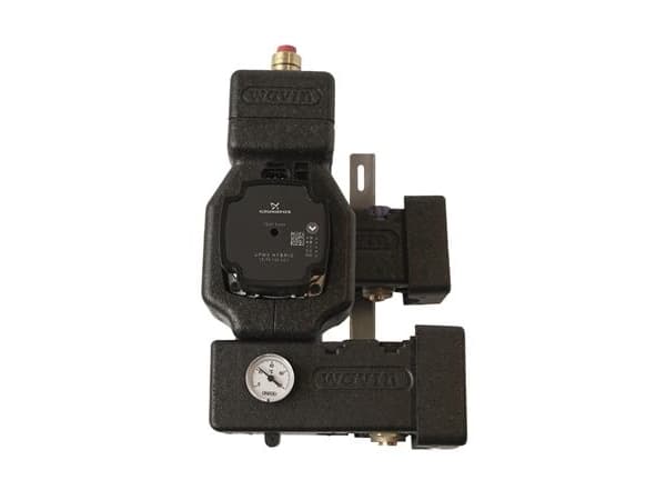 Wavin Minishunt 1kreds ,Isoleret, Med Grundfos UPM3Hybrid 15-70 pumpe